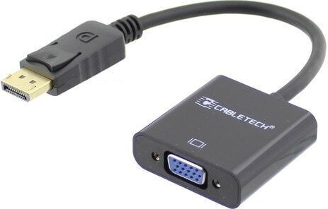 Quer Konverter DisplayPort männlich zu VGA weiblich 1Stück KOM0849