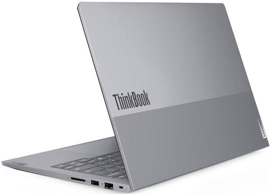 Lenovo ThinkBook 14 G9 IRL 14" IPS FHD+ (Core 5-210H/16GB/512GB SSD/Без операционна система) Арктик Грей (Английска клавиатура UK)