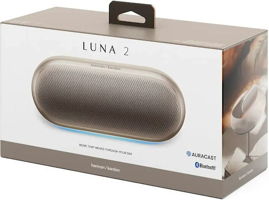 Harman Kardon Luna 2 Waterproof Bluetooth Speaker 40W with Battery Life up to 12 Hours Sand