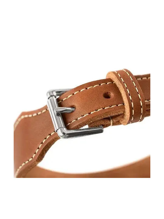 Hunter Aalborg Guler Pentru Câini Din Piele Extra Larg M 40-48 Cm 3,5 Cm Maro