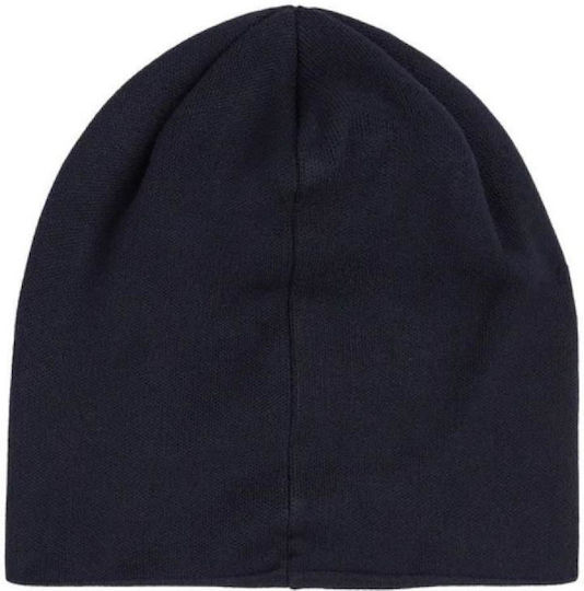 Unisex Beanie Strickmütze in Marineblau