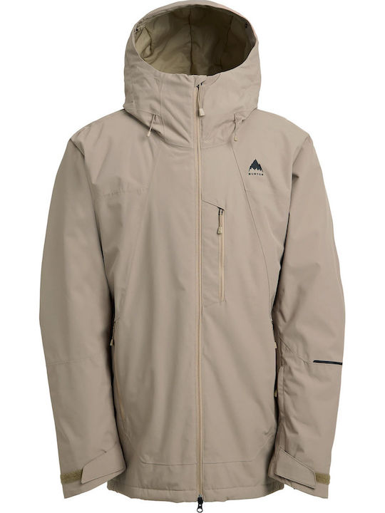 Burton 302531AH2 Ανδρικό Μπουφάν για Σκι & Snowboard Καφέ