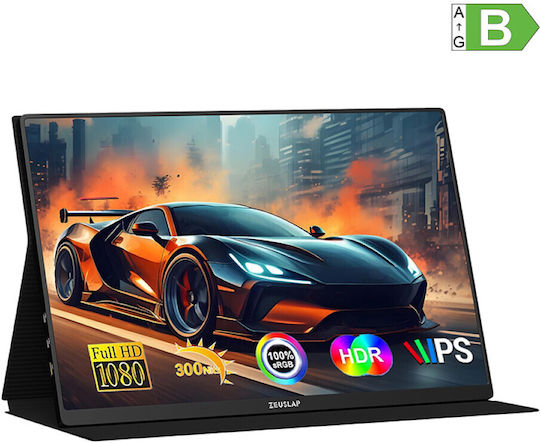 Zeuslap IPS Φορητό Monitor 16" FHD 1920x1080 144Hz με Χρόνο Απόκρισης 3ms GTG