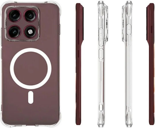 Wanlonfeng Silicone Transparent Back Cover (Motorola Edge 70 Pro)