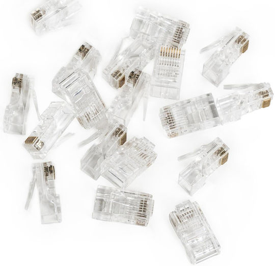 RJ45 8p8c Pass-Through Plug Digitus Category 5e Unshielded AWG 26-24 Pack 100 Pieces