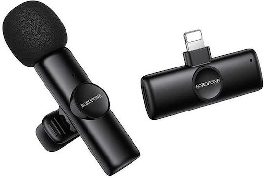 Borofone BFK16A Lightning Wireless Lapel Microphone Set for Mobile