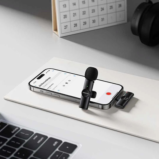 Borofone BFK16 Lightning Wireless Electret Lapel Microphone for Mobile
