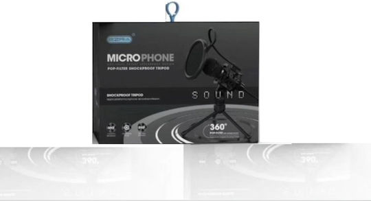 Ezra MP03 Set Condenser Microphone 3.5mm Tabletop for Studio