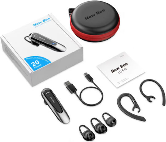 NewBee NB45 In-ear Bluetooth Handsfree Ακουστικό Μαύρο