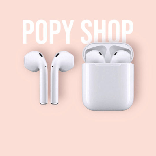 inPods 12 Earbud Bluetooth Handsfree Earphones with Sweat Resistance and Charging Case White