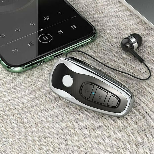 Hoco RT07 In-ear Bluetooth Handsfree Earphone Lapel Black
