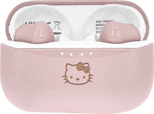 OTL Hello Kitty In-ear Bluetooth Handsfree Căști cu Carcasă de Încărcare Roz