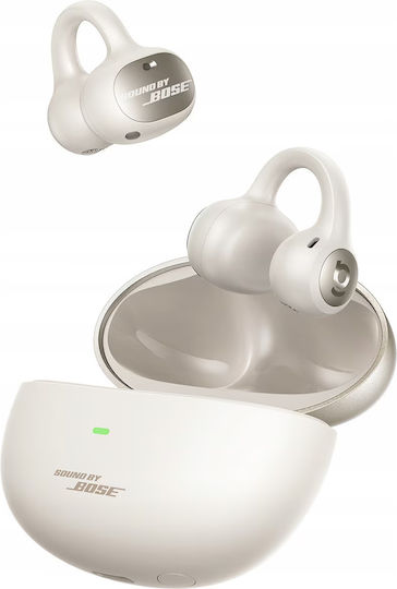 Baseus Inspire XC1 Open Ear Bluetooth Handsfree Ακουστικά με Αντοχή στον Ιδρώτα και Θήκη Φόρτισης Milky Way