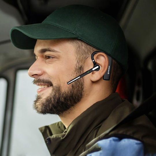 Techsuit PowerTalks (G6) In-ear Bluetooth Handsfree Headset Black