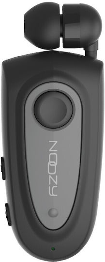Noozy Roller BH67 In-ear Bluetooth Handsfree Earphone Lapel Gray