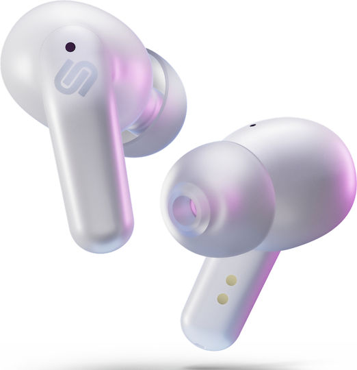 Urbanista Seoul In-ear Bluetooth Handsfree Ακουστικά με Αντοχή στον Ιδρώτα και Θήκη Φόρτισης Pearl White