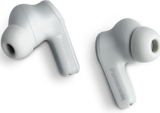 Panasonic RZ-B210W In-ear Bluetooth Handsfree Ακουστικά με Αντοχή στον Ιδρώτα και Θήκη Φόρτισης Λευκά