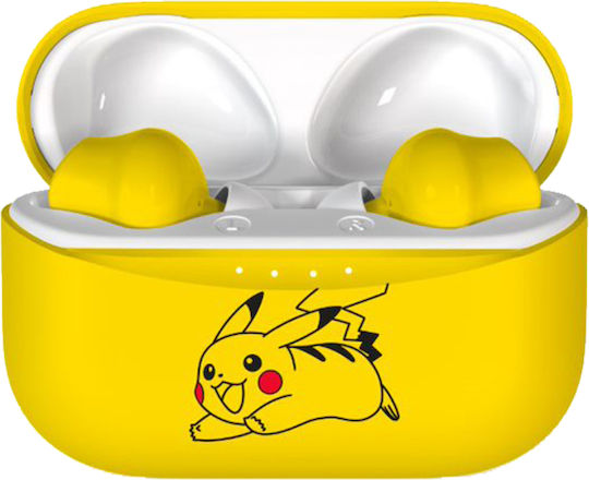 OTL Pokémon Pikachu In-ear Bluetooth Handsfree Earphones with Charging Case Yellow