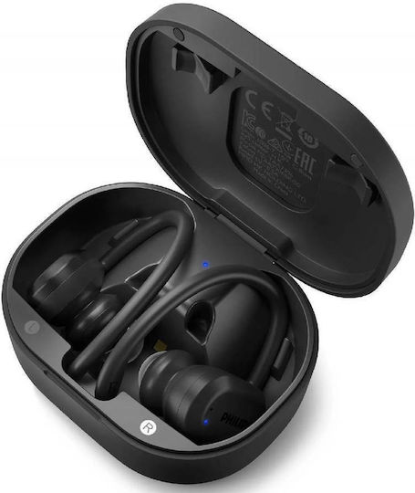 Philips TAA7306 In ear Bluetooth хендсфри Слушалки с Устойчивост на Пот и Кутийка за Зареждане Черен