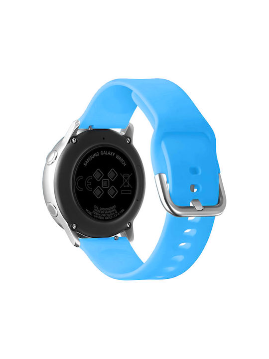 Sonique Silikon Tragbares Band Hellblau für Galaxy Watch4/5/6/7/FE/4 Classic/6 Classic/5 Pro Huawei Watch GT2 / GT3 (42mm) / GT3 Pro (43mm) Amazfit GTS 4 Sonique Silikon Tragbares Band Hellblau für Galaxy Watch4/5/6/7/FE/4 Classic/6 Classic/5 Pro Huawei Watch GT2 / GT3 (42mm) / GT3 Pro (43mm) Amazfit GTS 4