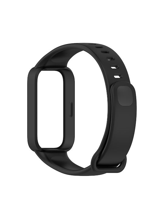 Λουράκι Σιλικόνης Μαύρο (Xiaomi Smart Band 9 Active)