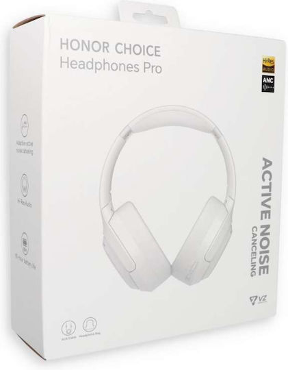 Honor Choice Pro Kabellose Bluetooth Über Ohr Kopfhörer mit 80 Stunden Betriebszeit Weiß