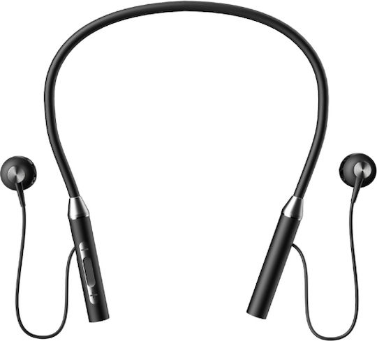 Dudao U5 Plus Earbud Bluetooth Handsfree Ακουστικά με Αντοχή στον Ιδρώτα Μαύρα