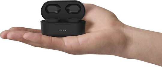 Belkin Soundform Play True In-ear Bluetooth Handsfree Ακουστικά με Αντοχή στον Ιδρώτα και Θήκη Φόρτισης Μαύρα