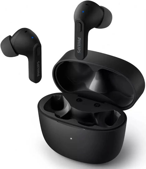 Philips TAT2206 In-ear Bluetooth Handsfree Earphones with Charging Case Black