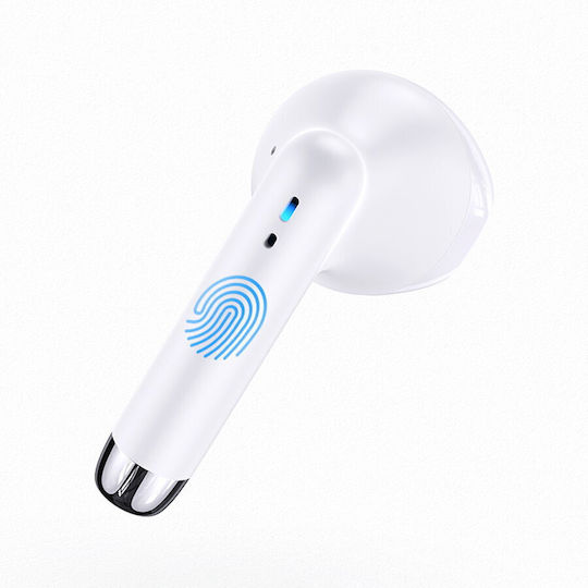 Usams IA04 Ohrstöpsel Bluetooth-Freisprecheinrichtung Kopfhörer mit Ladeetui Blau
