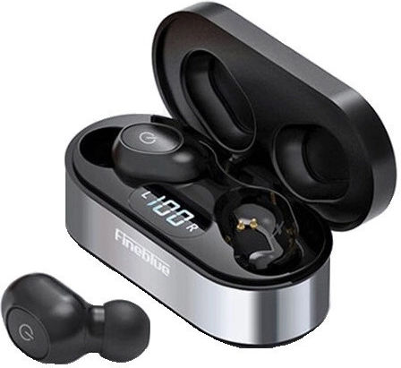 Fineblue Air55 Pro In-ear Bluetooth Handsfree Earphones with Charging Case Black