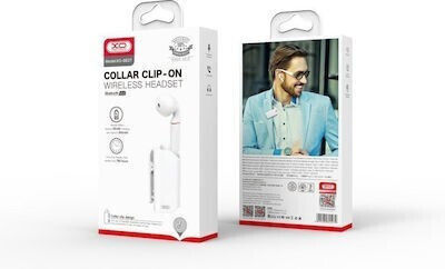 XO BE27 Earbud Bluetooth Handsfree Ακουστικό με Θήκη Φόρτισης Λευκό