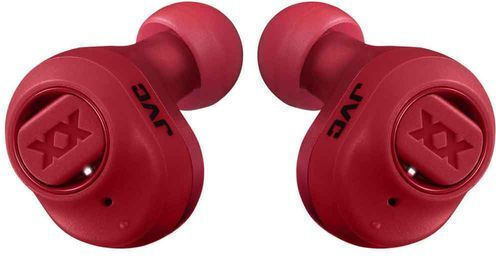 JVC HA-XC50T In-ear Bluetooth Handsfree Căști cu Carcasă de Încărcare Roșu