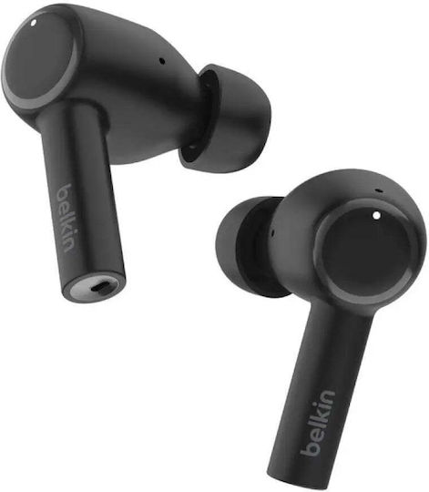 Belkin Soundform Pulse In-ear Bluetooth Handsfree Earphones with Sweat Resistance and Charging Case Black