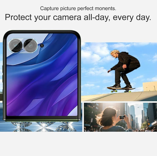 Imak Προστασία Κάμερας Tempered Glass Διάφανο για το Motorola Razr 50 Ultra 5g, Razr 70 Plus 5g