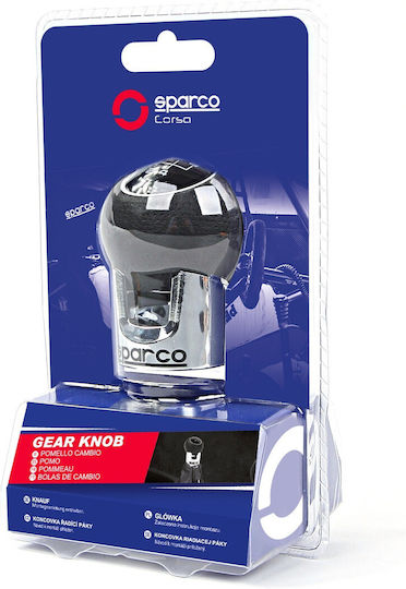 Sparco Πόμολο Ταχυτήτων Lazio Μαύρο