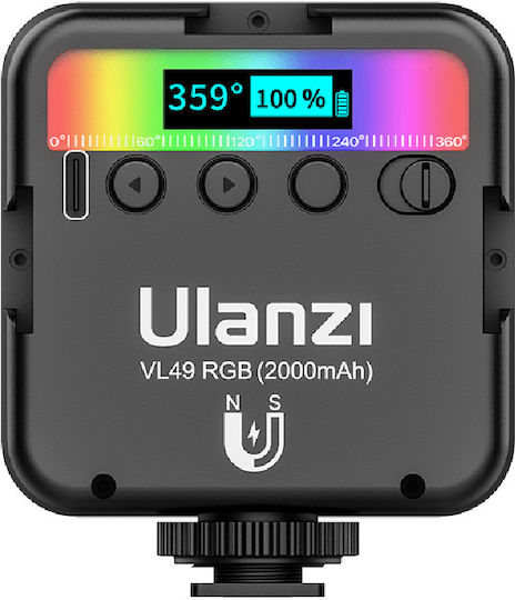 Ulanzi Video Light με Φωτεινότητα LUX 800 Lux