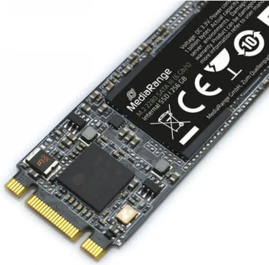 MediaRange MR1022 SSD 256GB Тип M.2 С Връзка SATA III MR1022