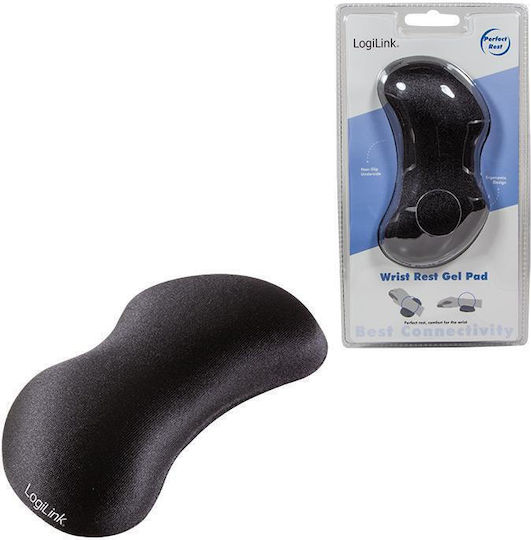 LogiLink Wrist Rest Gel Pad Mouse Wrist Rest Black