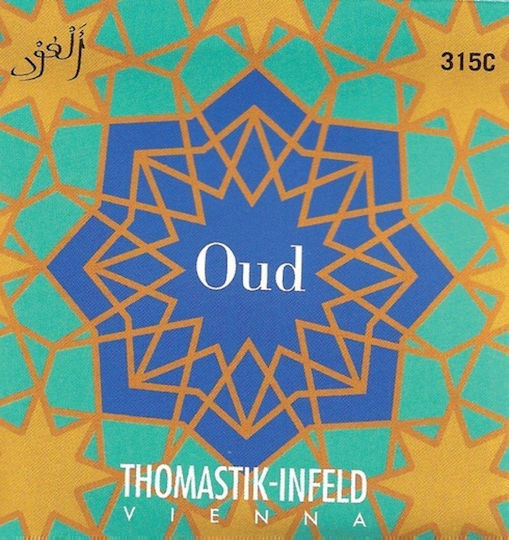 Thomastik 315 Single Strings for Oud 10 Pieces Arabic Tuning