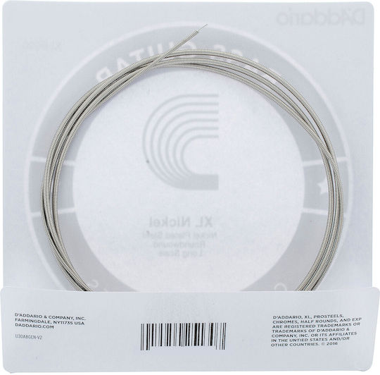 Daddario Single XL Bass Μονή Χορδή Nickel Wound Μπάσου 40" Long Scale