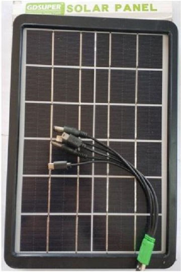 Ηλιακό Panel Φορτιστής 8W (Φορητών Συσκευών) (GD-100)