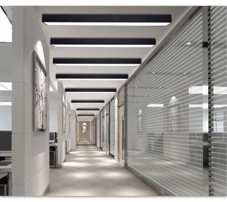 Leggenda LED Commercial Linear Ceiling Lighting 36W Cold White L120xH7cm