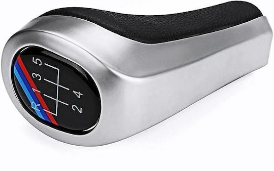 Shift Knob for BMW E87 / E90 / E91 / E92 / E60 / X1 / X3 / X5 / E53 Silver