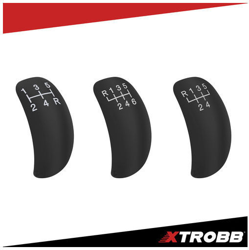 Xtrobb Πόμολο Ταχυτήτων Universal Nissan Trade Volkswagen Up Κόκκινο