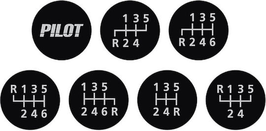 Lampa Shift Knob MULTI-GEAR Universal Black