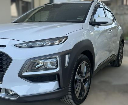Set of Windbreakers Front and Rear Car for Hyundai Kona 4pcs