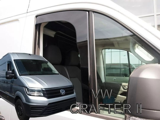 Set of Windbreakers Front Trucks for Volkswagen Crafter 2017+ 2pcs