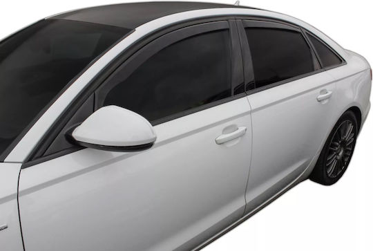 Set of Windbreakers Front and Rear Car for Audi A6 4pcs