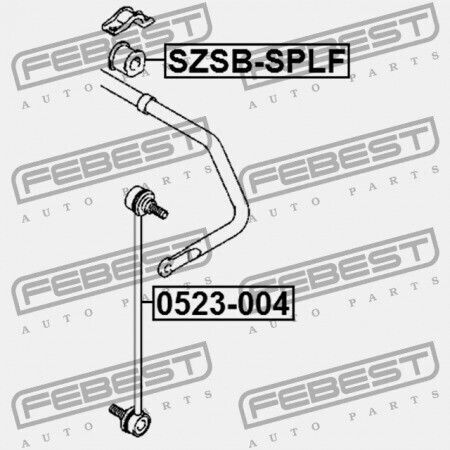 Front Stabilizer Ring Suzuki Swift Rs413 Rs415 Rs416 2003-2010 42431-51k00